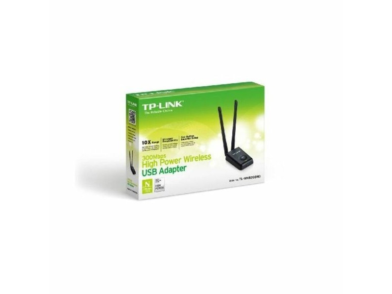 Мрежови адаптер TP-Link TL-WN8200ND 300 Mbit/s Черен