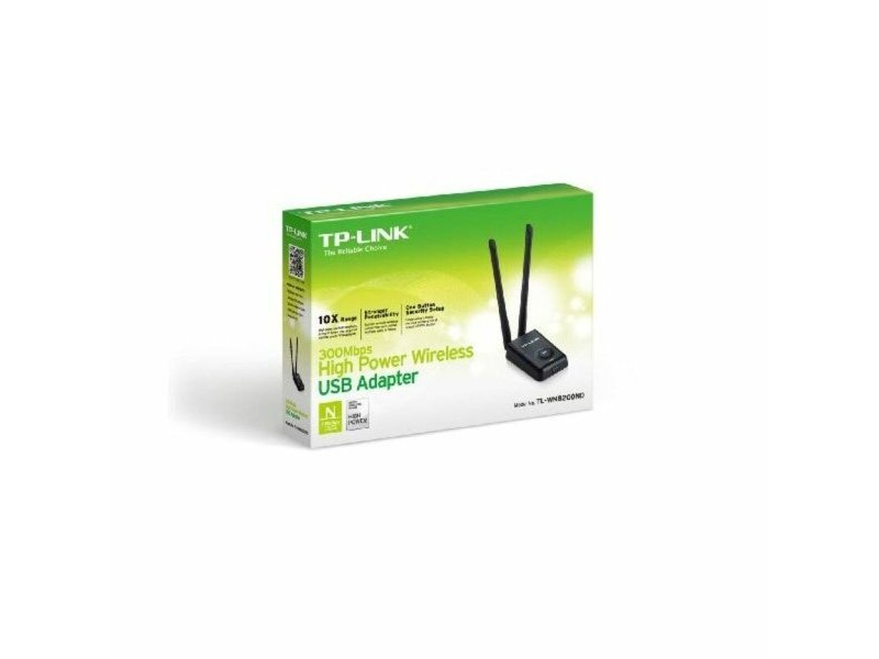 Мрежови адаптер TP-Link TL-WN8200ND 300 Mbit/s Черен