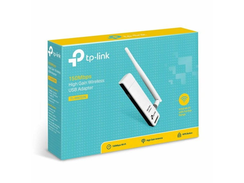 USB Aдаптер TP-Link TL-WN722N 150 Mbps