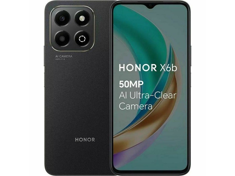 Смартфони Honor 5109BGGC Octa Core 4 GB RAM 128 GB Черен 6,56
