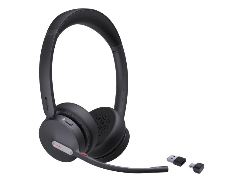 Слушалки с микрофон Yealink BH70 DUAL TEAMS Черен