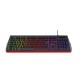 Клавиатура Havit KB866Lbr Черен Червен QWERTY