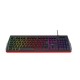 Клавиатура Havit KB866Lbr Черен Червен QWERTY