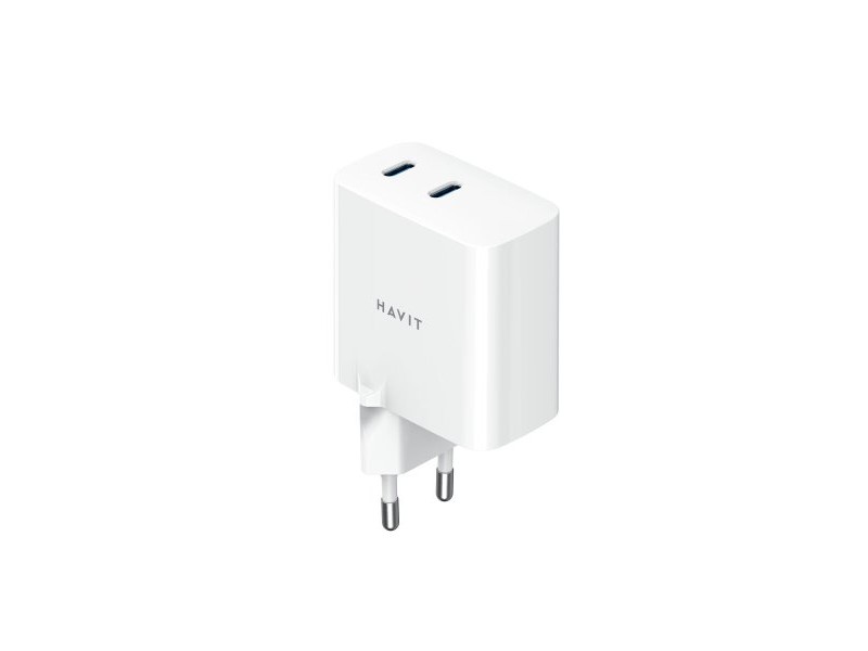 Зарядно за стена Havit UC45 EU Бял 45 W