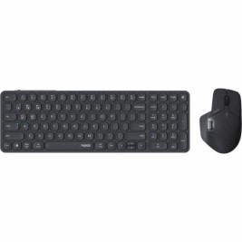 Клавиатура с мишка Rapoo 9760M Сив AZERTY