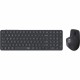 Клавиатура с мишка Rapoo 9760M Сив AZERTY