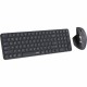 Клавиатура с мишка Rapoo 9760M Сив AZERTY