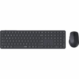 Клавиатура с мишка Rapoo 9810M Сив AZERTY