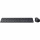 Клавиатура с мишка Rapoo 9810M Сив AZERTY