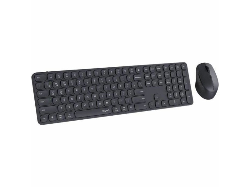 Клавиатура с мишка Rapoo 9810M Сив AZERTY