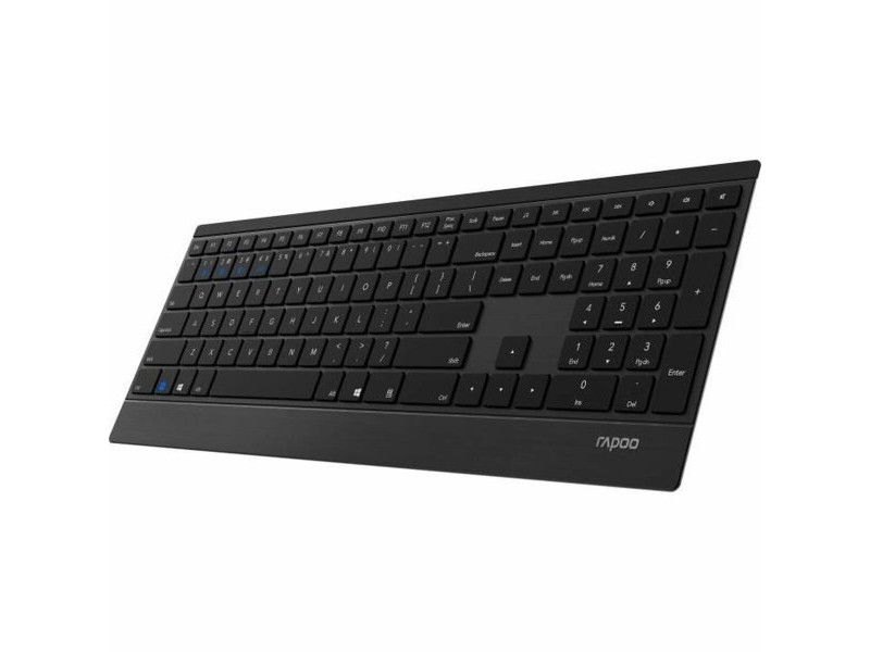 Клавиатура Rapoo E9500M Черен AZERTY