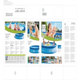 Надуваем Басейн Intex 28130NP 5621 L 366 x 76 x 366 cm