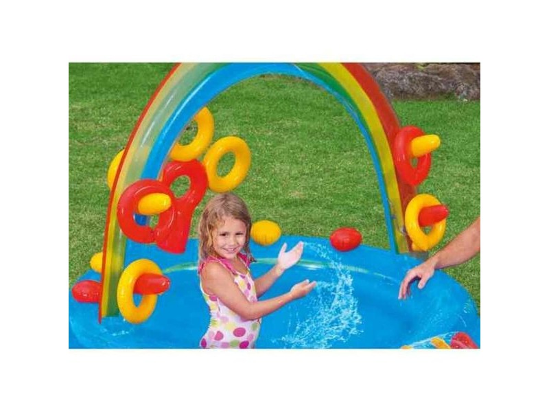 Детски басейн Intex   Игрище Дъга 297 x 135 x 193 cm 381 L