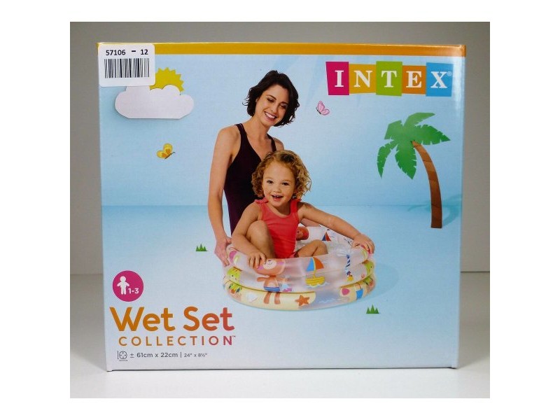 Надуваем Басейн Intex 57106EP-OK (61 x 22 cm) Животни 100 % PVC 61 x 22 cm