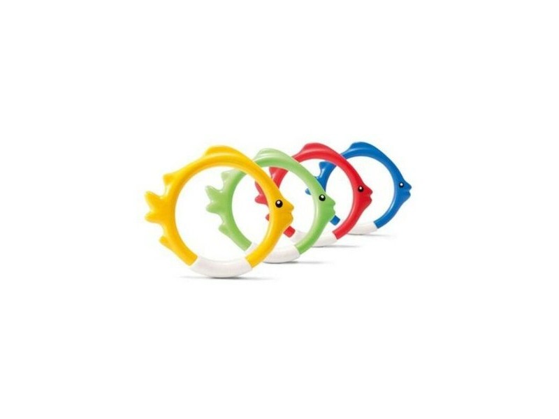 Комплект Обръчи за Гмуркане Intex (4 PCS) Комплект Обръчи за Гмуркане Intex (4 PCS)