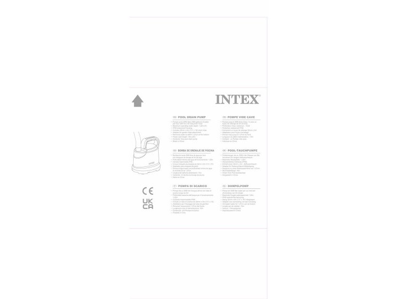 Бомба Intex 28606 220-240 V