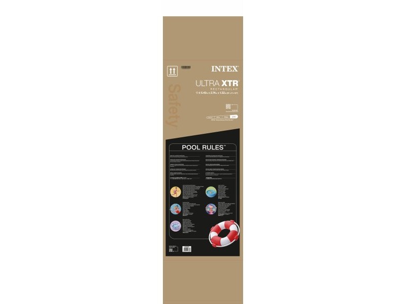 Басейн Подвижен Intex Ultra XTR 549 x 274 x 132 cm 17.203 l Квадратен Басейн Подвижен Intex Ultra XTR 549 x 274 x 132 cm 17.203 l Квадратен