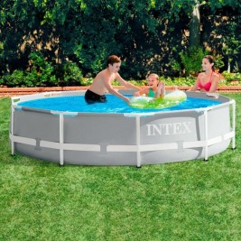 Басейн Подвижен Intex Prism Frame 305 x 76 cm 4485 L Кръгъл