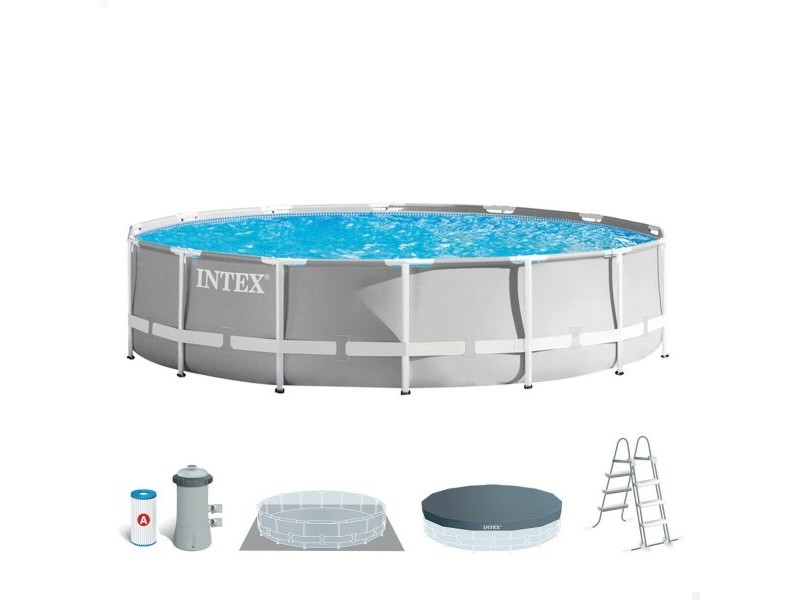 Басейн Подвижен Intex 457 x 107 x 457 cm