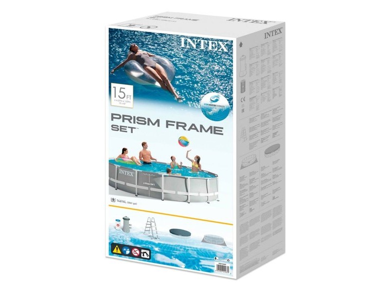 Басейн Подвижен Intex 457 x 107 x 457 cm