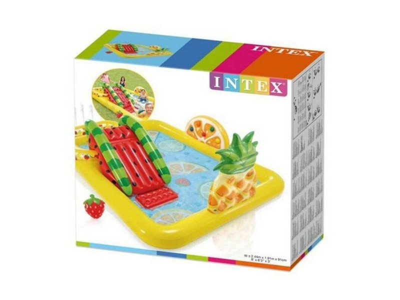 Детски басейн Intex 57158NP Плодове 244 x 191 x 91 cm Игрище