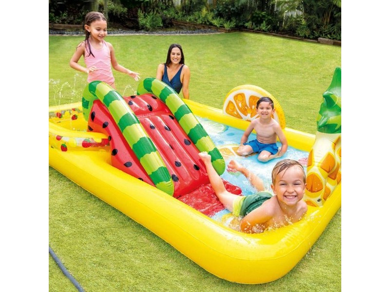 Детски басейн Intex 57158NP Плодове 244 x 191 x 91 cm Игрище