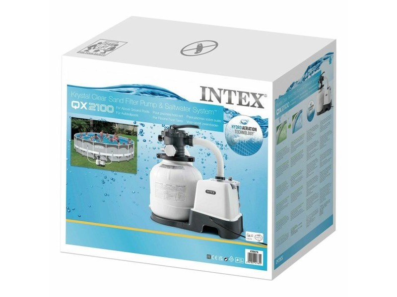 Растения за обработка на плувен басейн Intex Filter Pump 32000 L