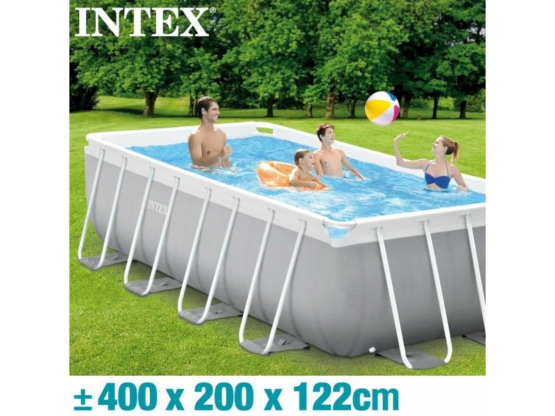 Басейн Подвижен Intex 8.418 l Квадратен 400 x 200 x 122 cm