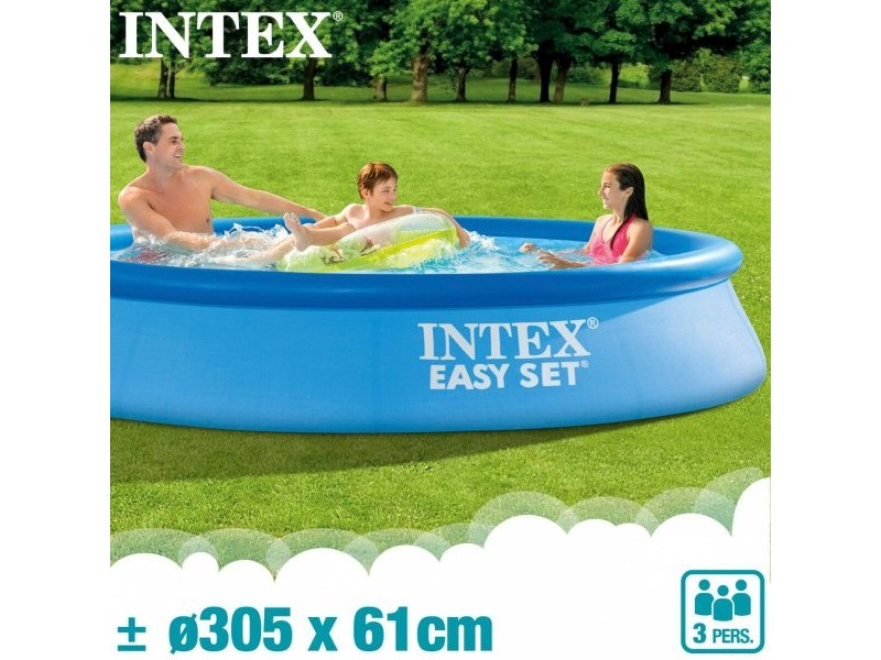 Надуваем Басейн Intex 28118NP 3077 L 305 x 61 x 305 cm Надуваем Басейн Intex 28118NP 3077 L 305 x 61 x 305 cm
