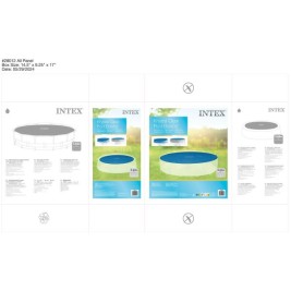 Покривало за плувен басейн Intex 366 cm Слънчев Кръгъл