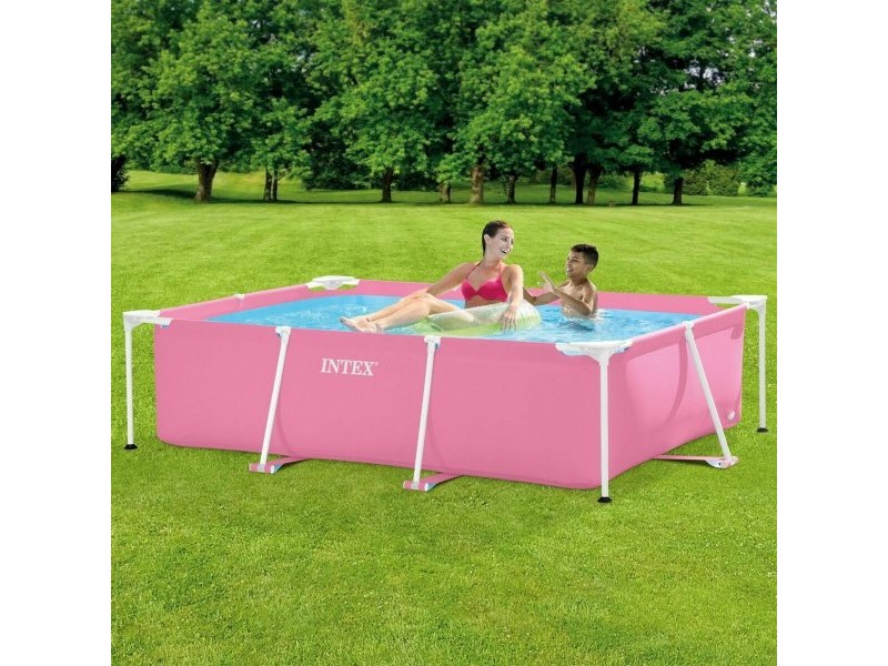 Басейн Подвижен Intex 220 x 150 x 60 cm Розов 1662 L