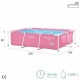 Басейн Подвижен Intex 220 x 150 x 60 cm Розов 1662 L