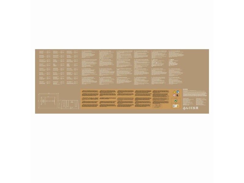 Люлка Intex 44130 Двоен Люлка 467 x 211 x 254 cm