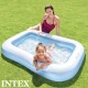 Детски басейн Intex 57403NP Квадратен Син 90 L 166 x 100 x 25 cm
