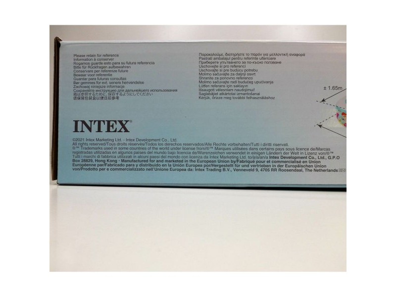 Надуваем Басейн   Intex PARADISE         700 L 262 x 46 x 160 cm