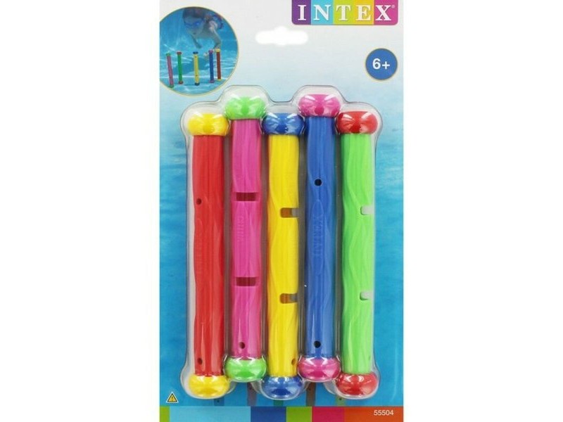Потопяема Играчка за Гмуркане Stick Intex 55504 5 Части