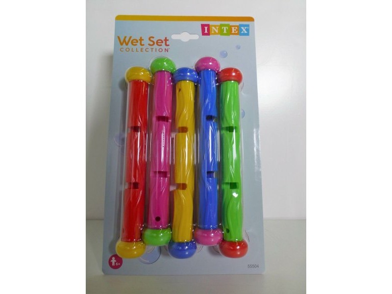 Потопяема Играчка за Гмуркане Stick Intex 55504 5 Части