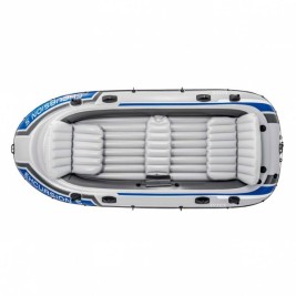Надуваема Лодка Intex Excursion 5 Син Бял 366 x 43 x 168 cm