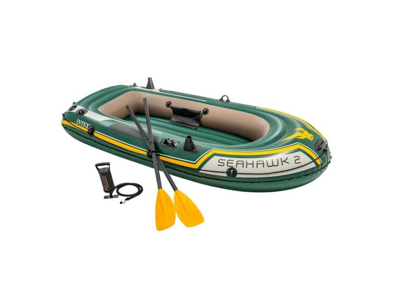 Надуваема Лодка Intex Seahawk 2 Зелен 236 x 41 x 114 cm