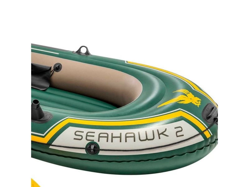 Надуваема Лодка Intex Seahawk 2 Зелен 236 x 41 x 114 cm