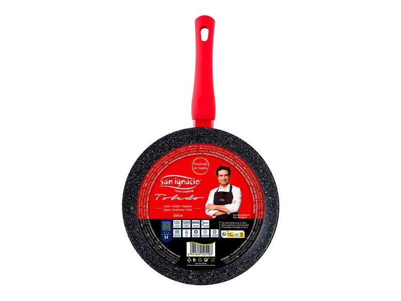 Тиган San Ignacio toledo Закален алуминиум Черен