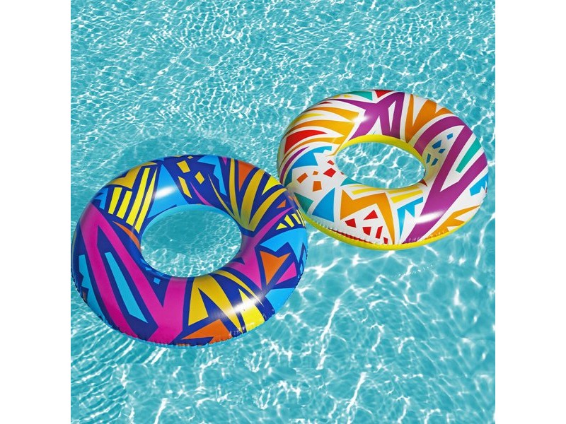 Надуваема Плувка Bestway Многоцветен Ø 107 cm