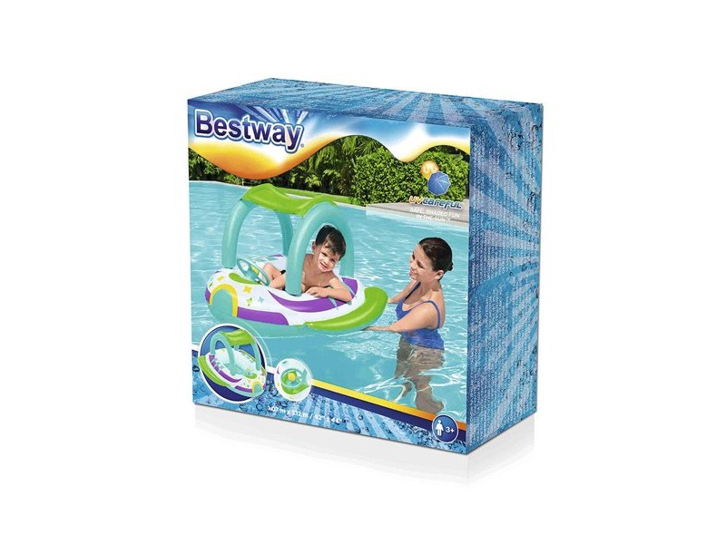 Надуваема Лодка Bestway Космически Кораб 107 x 112 cm 95 x 98 x 96 cm (1 броя)