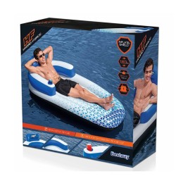 Надуваем матрак Bestway Hydro-Force 191 x 107 cm