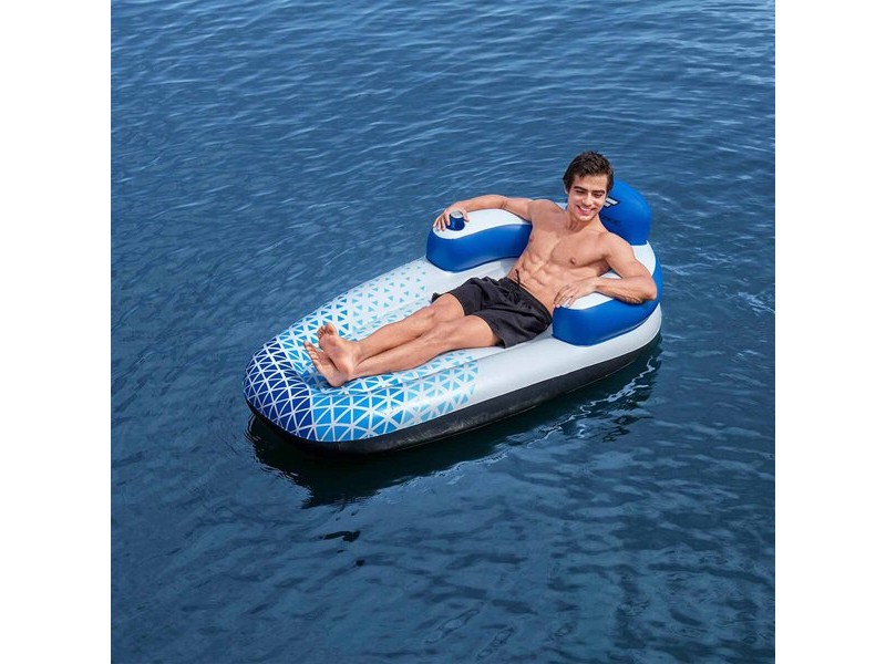 Надуваем матрак Bestway Hydro-Force 191 x 107 cm