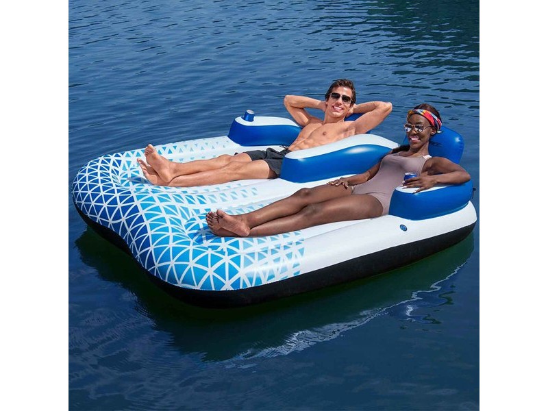 Надуваем матрак Bestway Hydro-Force 196 x 193 cm Двоен