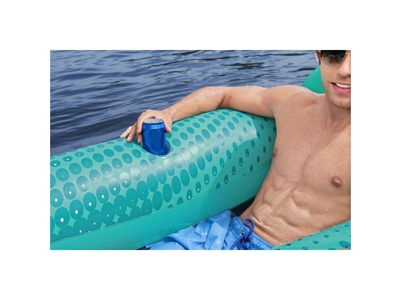 Надуваем матрак Bestway Hydro-Force 198 x 119 cm