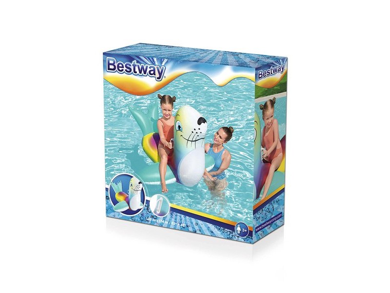 Надуваема Фигура за Басейн Bestway Тюлен 157 x 114 cm 140 x 141 x 93 cm Надуваема Фигура за Басейн Bestway Тюлен 157 x 114 cm 140 x 141 x 93 cm