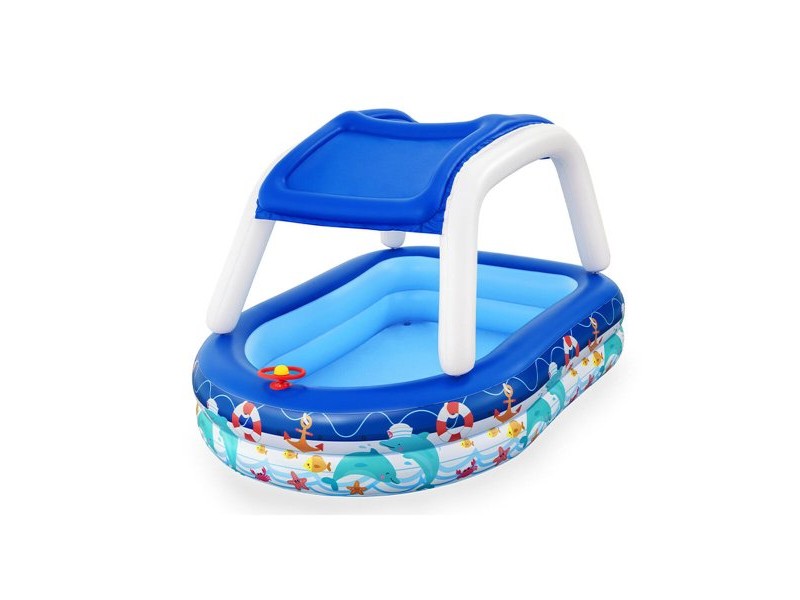 Детски басейн Bestway Многоцветен 213 x 155 x 132 cm 175 x 262 x 51 cm Кораб