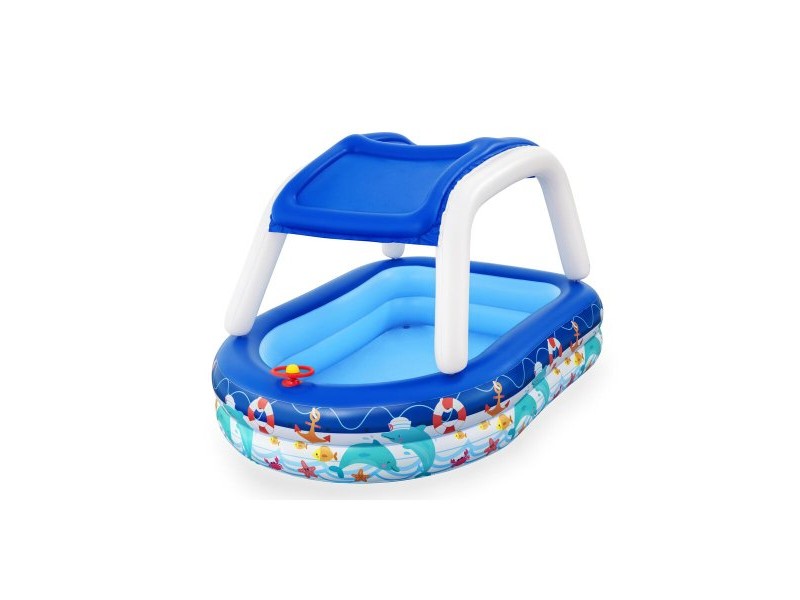 Детски басейн Bestway Многоцветен 213 x 155 x 132 cm 175 x 262 x 51 cm Кораб